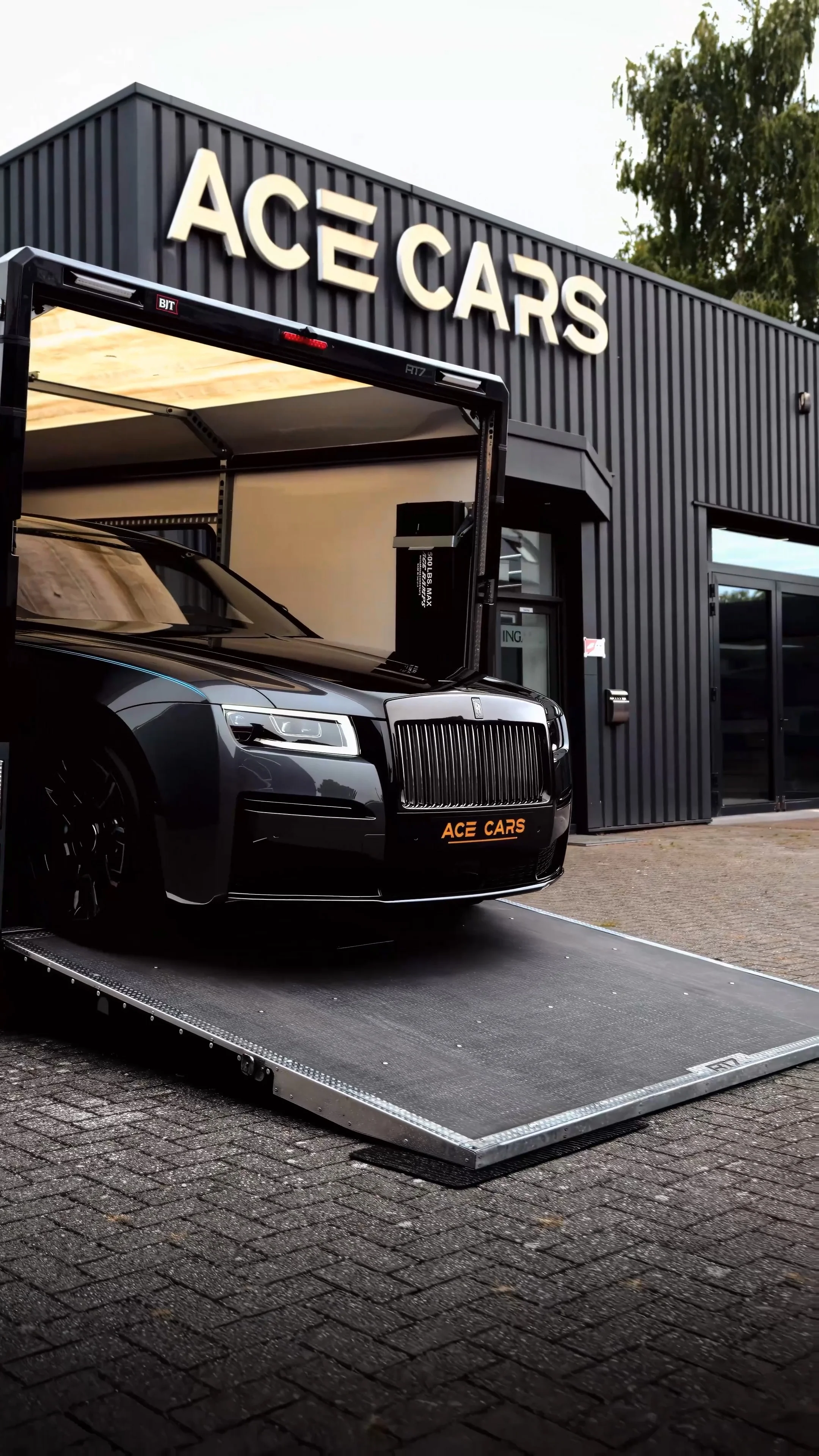 Luxury vehicle at ACE Cars